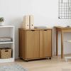 vidaXL Rollschrank Honigbraun 100 x 39 x 65,5 cm Massivholz Kiefer 42028384 Bild 3