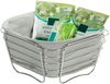 Kesper | Brot- und Obstkorb, Material: Metall, Maße: 21 x 21 x 11 cm, Farbe: Grau | 90871 Bild 3