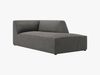 Micadoni Recamiere Ruby 1-Sitzer Rechts Kord Scala Dunkelgrau Bild 2