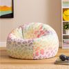 Icon Leopard Sitzsack Kinder, Webstoff, Sitzsack mit Füllung, Bequemer Kinder Sessel, Kuschelsessel, Lese Sessel, Schlafzimmer, Kinderzimmer, Wohnzimmer Bild 3
