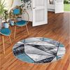 Pergamon Designteppich Designer Teppich Brilliant Magic Rund, Rund, Höhe: 6 mm Bild 5
