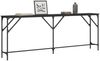 vidaXL Konsolentisch Schwarz 200x29x75 cm Holzwerkstoff 837777 Bild 3