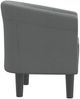 vidaXL Clubsessel Dunkelgrau Stoff 356430 Bild 4