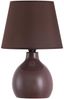 Rabalux Ingrid Tischleuchte braun E14 Bild 1