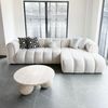 Ecksofa "Acacia" - Ottomane Links-white Bild 5