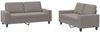 vidaXL 2-tlg. Sofagarnitur Taupe Stoff 3201889 Bild 2
