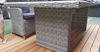 Geflechttisch Durban Polyrattan hellgrau Bild 4