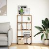 vidaXL Bücherregal Altholz-Optik 60x20x120,5 cm Holzwerkstoff 858154 Bild 3
