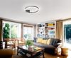FABAS LUCE No. 3508-61-101 LED Deckenleuchte Giotto schwarz 60 cm dimmbar Bild 2