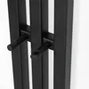 Design Garderobe SENZA 5 Schwarz beschichtet Wandgarderobe von Spinder Bild 4