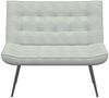 vidaXL Sitzbank Hellgrau 110x74x84 cm Samt 4012337 Bild 4