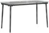 vidaXL Gartentisch Schwarz 80 x 40 x 45 cm Poly-Rattan 42010364 Bild 2