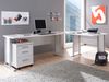 Büro-Set in Weiß aus Metall Bild 2