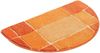 OTTO home Badematte Pia, Badvorleger, Badezimmer Teppich, Höhe 20 mm, rutschhemmend beschichtet, schnell trocknend, strapazierfähig, fußbodenheizungsgeeignet, Polyester, halbrund, Badteppich, karierte Badematten, rechteckig, rund & als 3-tlg. Set Bild 2