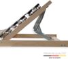 Premium Lattenrost 140x200, Punktelastischer 7 Zonen Lattenrahmen Buche, 28 Latten, Federholzrahmen MADE IN GERMANY, Lattenrost Kopfteil verstellbar, bis 150Kg Bild 2