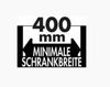 WESCO 010212-11 Abfalleimer 13 Liter RONDO 2 ab 40 cm Schrankbreite, silberfarbig Bild 3