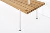 Garderobe Eiche 01 M 117 x 40 x 190 weiß Bild 3