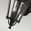 Außenleuchte, Wandlampe, ALU.-Druckguss Glas, H 52,1 cm Bild 3