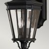 Außenleuchte, Wandlampe, ALU.-Druckguss Glas, H 52,1 cm Bild 5