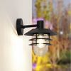 Lindby Außen-Wandleuchte Meliora, Metall, Schwarz IP44, 1x15 W LED Bild 2