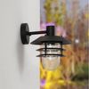 Lindby Außen-Wandleuchte Meliora, Metall, Schwarz IP44, 1x15 W LED Bild 3