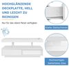 Thanaddo Couchtisch Hochglanz Couchtisch,Unterschrank im Wohnzimmer, Couchtisch Bild 3