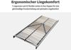 Lattenrost Tronfjell, 90x200, 140x200 cm und weiteren Größen, Älgdröm, Kopfteil nicht verstellbar, Fußteil nicht verstellbar, Lattenrost für alle Matratzen, langlebig, ergonomisch, 7-Zonen Bild 3