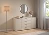 LeGer Home by Lena Gercke Kommode Kommode Sideboard Schubladenkommode SERINA eleganter Eyecatcher (inkl. SOFT-CLOSE-FUNKTION), mit 4 Schubkästen und 2 Türen sowie Metallgriffen MADE IN GERMANY Bild 5