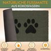 BRUBAKER Fußmatte Pfoten - 45 x 75 cm Hunde und Katzen - Fußmatte für Außen und Innen, Türvorleger für Hundebesitzer & Katzenbesitzer, Höhe: 15 mm, Schmutzfangmatte aus 100% Kokos - Wetterfest & Rutschfest Bild 3