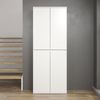 Garderobenschrank 'Nevada' Schuhschrank, weiß, 74 cm Bild 5