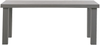 Essgruppe für 6 Personen TARANTO Beton 180x90x76 cm Grau Bild 5