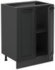 Küchenunterschrank R-Line Anthrazit Landhaus 60 cm AP Marmor Vicco Bild 4