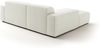 KAWOLA Sofa RANI Ecksofa Feincord weiß Recamiere links 71 x 189 x 228 cm Bild 5