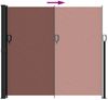 vidaXL Seitenmarkise Ausziehbar Braun 180x300 cm 4004344 Bild 5