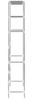 vidaXL Waschmaschinenregal 3 Ablagen Silbern 69x28x169 cm 282465 Bild 5