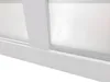 Vente-unique - BAYVIEW Innenglaswand MetallGlas Weiß - B 3,5 cm x H 130 cm x L 60 cm Bild 5