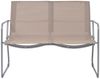 vidaXL 4-tlg. Garten-Lounge-Set Stoff und Stahl Taupe 44354 Bild 2