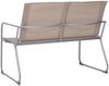 vidaXL 4-tlg. Garten-Lounge-Set Stoff und Stahl Taupe 44354 Bild 4