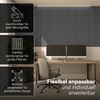 Bellamio 'Kilwa' 3D Akustikpaneele, Holzoptik Dunkelgrau, Echtholzfurnier und MDF, 140x60x2,1 cm, Wandpaneele mit Schallschutz, 4er Set Bild 3