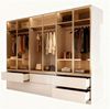 Palms-Store Kleiderschrank Luxemburg 6-Türig Glastüren mit goldfarbenen Glasrahmen (Spar-Set) Breite: 300 cm, Tiefe: 62 cm, Höhe: 218 cm, inkl. Zubehör Bild 2