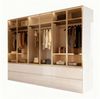 Palms-Store Kleiderschrank Luxemburg 6-Türig Glastüren mit goldfarbenen Glasrahmen (Spar-Set) Breite: 300 cm, Tiefe: 62 cm, Höhe: 218 cm, inkl. Zubehör Bild 5