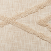 beliani 'MORBI' Kuscheldecke, Baumwolle beige, 130 x 180 cm Bild 5