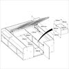 Parisot Doppelbett, Stauraumbett 'TRAVEL' natur 140x200 cm Bild 5