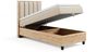 Best for Home Boxspringbett mit Bettkasten Trinity K-10 PLATE SINGLE inkl inkl. 7 cm Topper (70x200 80x200 90x200 100x200 cm), Verschiedene Liefermöglichkeiten, TOP Preis-Leistungs-Verhältnis Bild 2