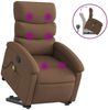 vidaXL Massagesessel mit Aufstehhilfe Braun Stoff 3203994 Bild 2