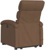 vidaXL Massagesessel mit Aufstehhilfe Braun Stoff 3203994 Bild 4