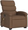 vidaXL Massagesessel mit Aufstehhilfe Braun Stoff 3203994 Bild 3