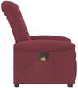 vidaXL Massagesessel Weinrot Stoff 4015629 Bild 4