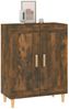 Sideboard Räuchereiche 69,5 x 34 x 90 cm Holzwerkstoff [817339] Bild 4