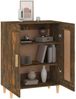 Sideboard Räuchereiche 69,5 x 34 x 90 cm Holzwerkstoff [817339] Bild 5